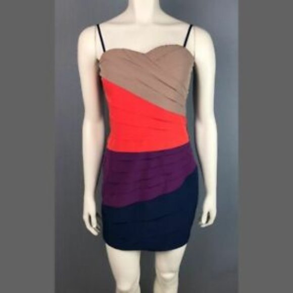 Gianni Bini Blue Cocktail Dress NWT - Picture 2 of 8